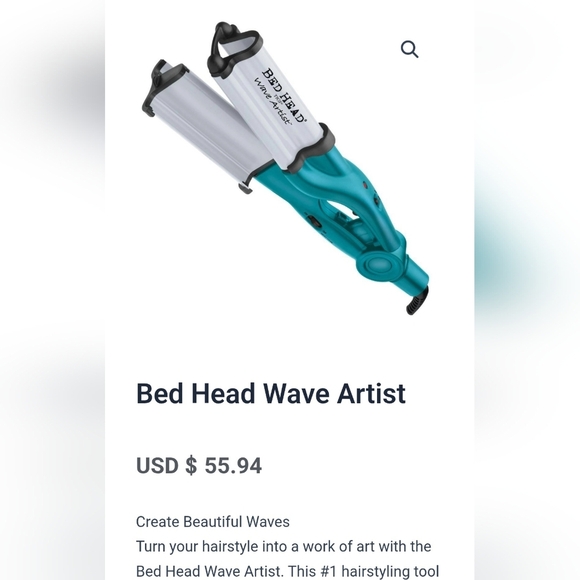 Bed Head Wave Artist Hair Waver - Picture 1 of 8